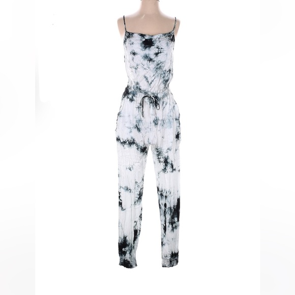 Olivaceous Pants - Olivaceous size medium white and black jumpsuit